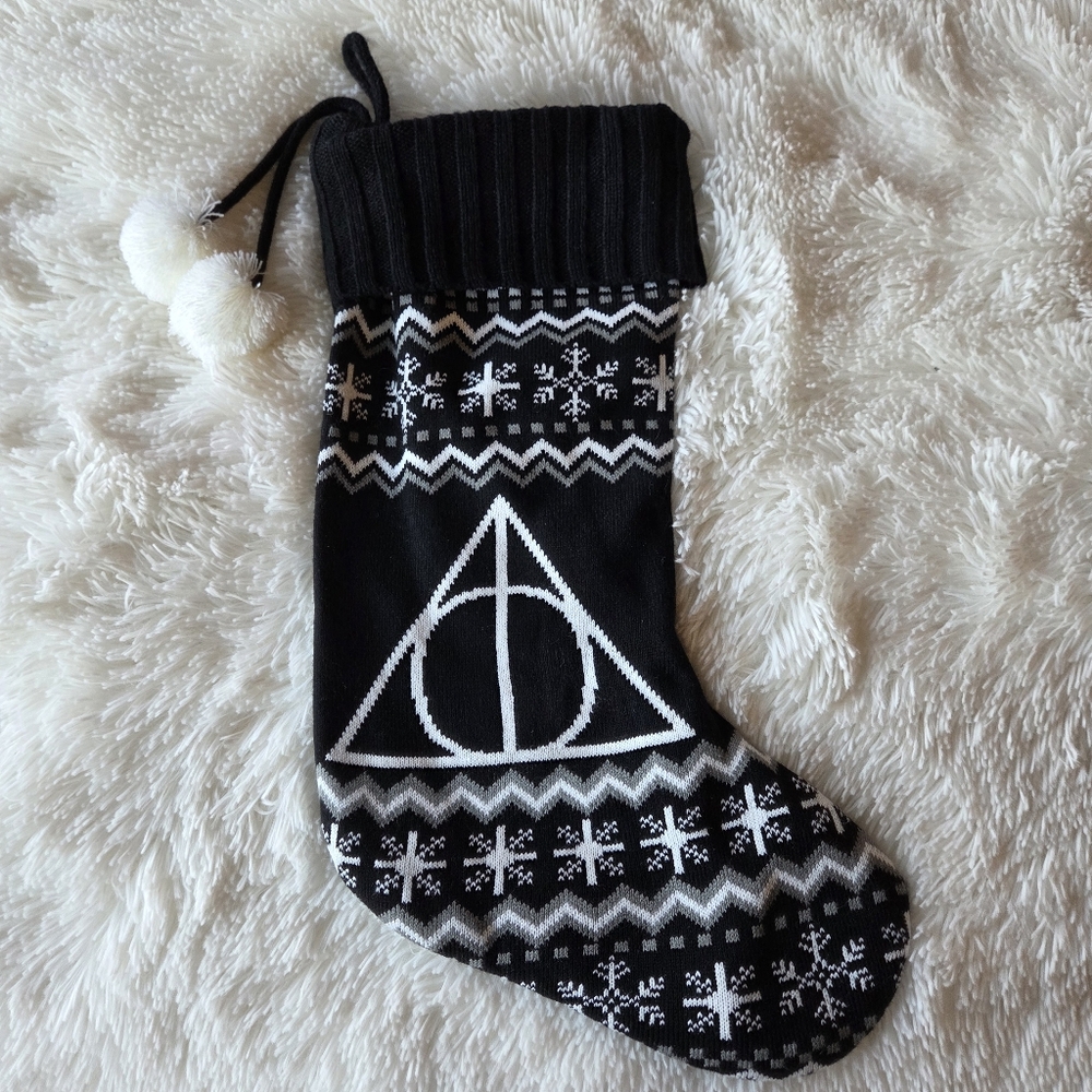 Harry Potter Deathly Hallows Christmas Stocking